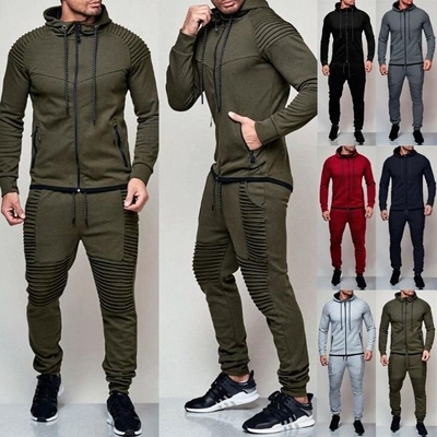Full Zip Sweatsuit Set