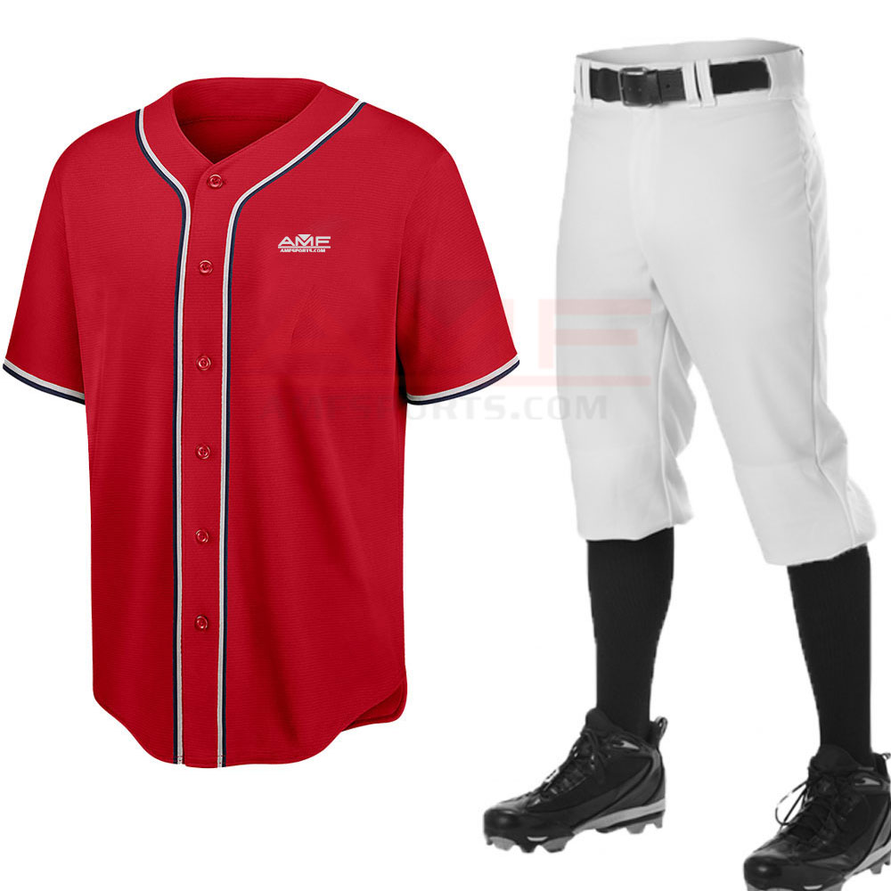Custom Baseball Pants And Uniform Set